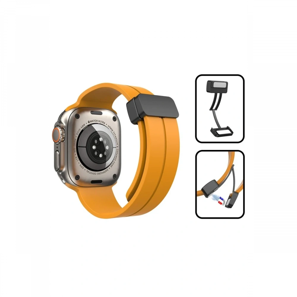 KILIFINI SEÇ - Apple Watch 42mm KR412 Elegance Stylısh Kordon