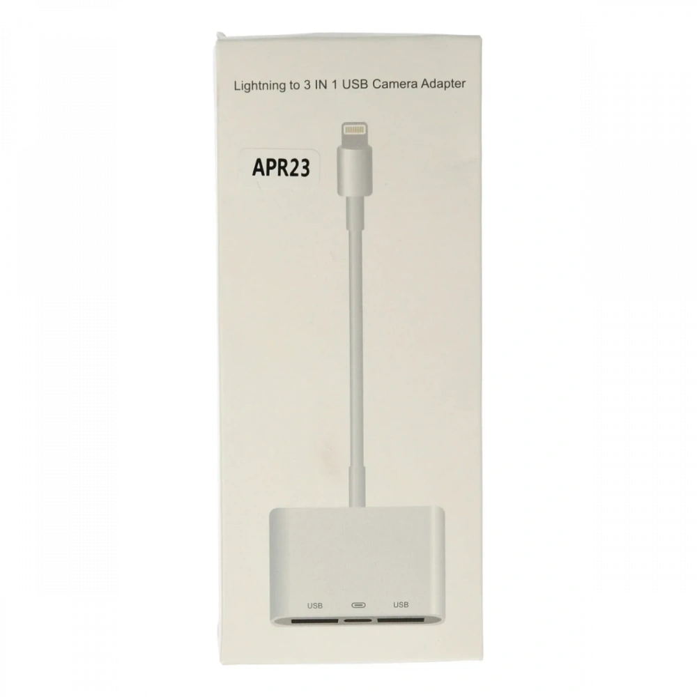 KILIFINI SEÇ - APR23 Iphone Otg 3in1 - Beyaz