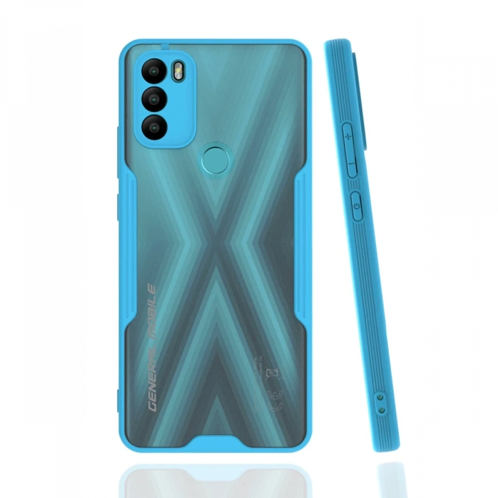 KILIFINI SEÇ - General Mobile GM 21 Plus Kılıf Platin Silikon