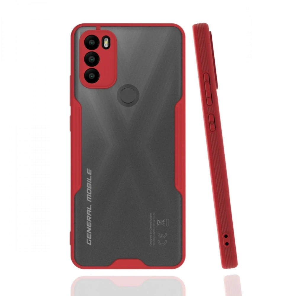KILIFINI SEÇ - General Mobile GM 21 Plus Kılıf Platin Silikon