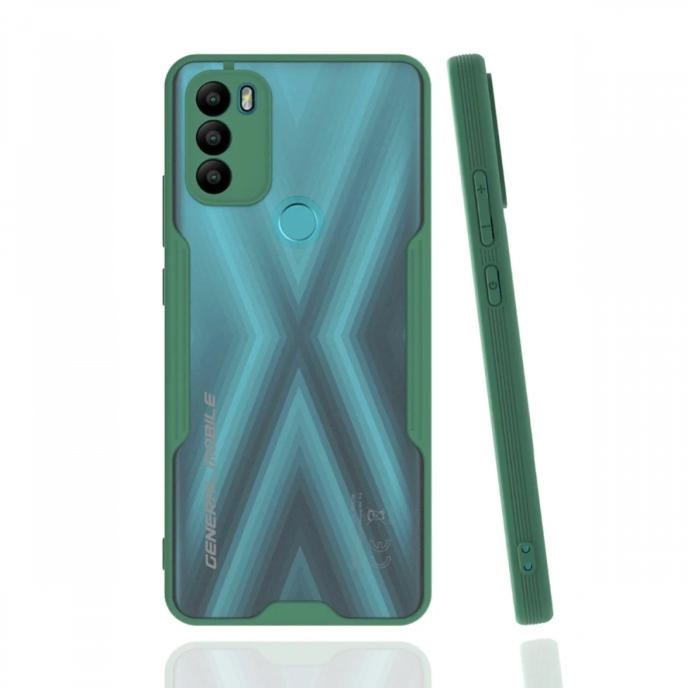 KILIFINI SEÇ - General Mobile GM 21 Plus Kılıf Platin Silikon