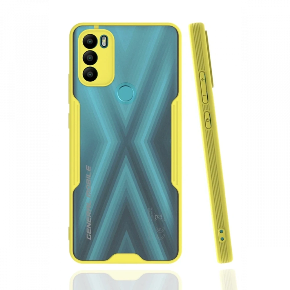 KILIFINI SEÇ - General Mobile GM 21 Plus Kılıf Platin Silikon