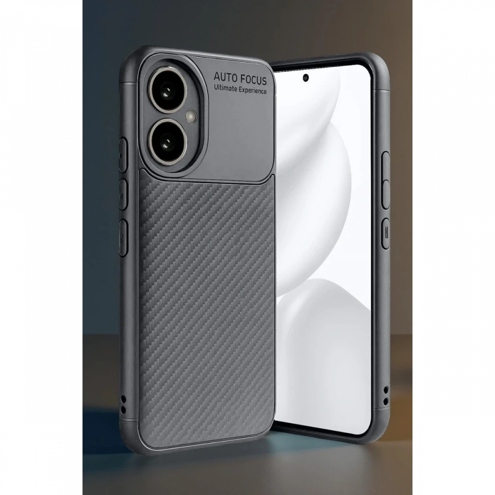 Newface Honor 400 Kılıf Auto Focus Karbon Kapak