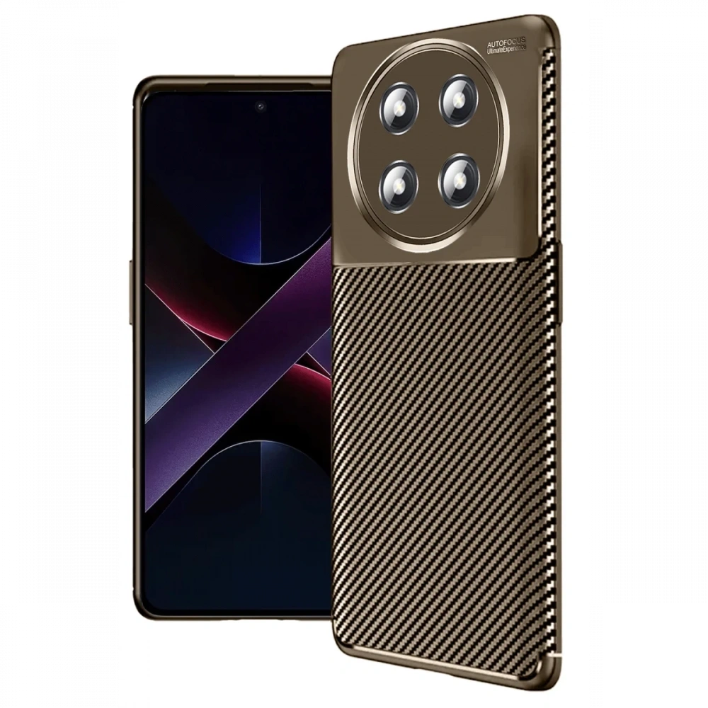 Newface Honor Magic 7 Lite Kılıf Auto Focus Karbon Kapak