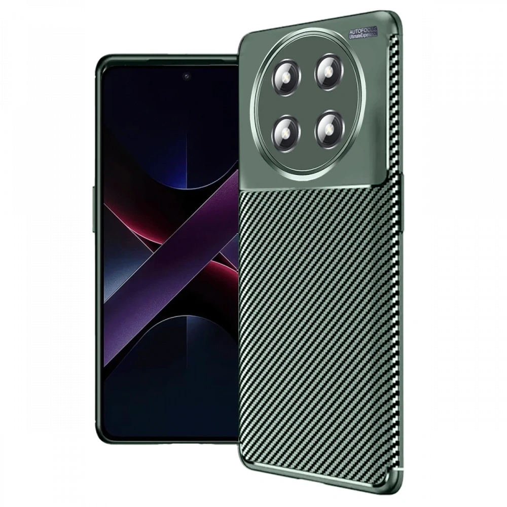 Newface Honor Magic 7 Lite Kılıf Auto Focus Karbon Kapak