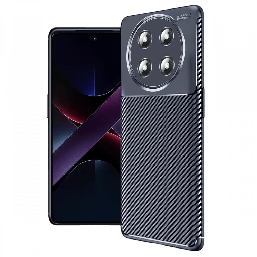 Newface Honor Magic 7 Lite Kılıf Auto Focus Karbon Kapak