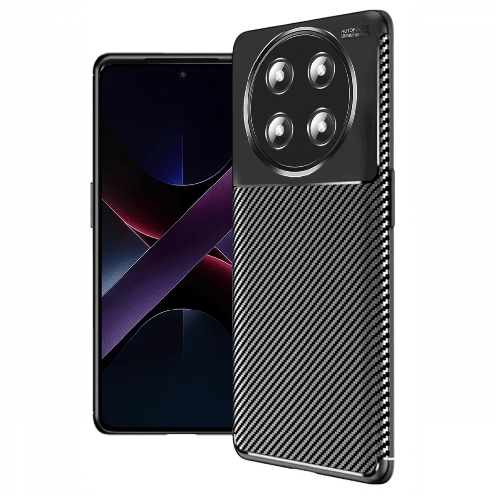 Newface Honor Magic 7 Lite Kılıf Auto Focus Karbon Kapak