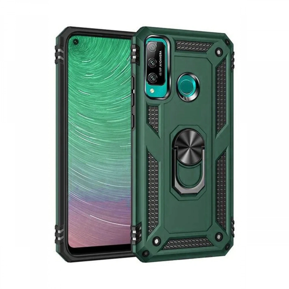 KILIFINI SEÇ - Huawei P40 Lite E Kılıf Sofya Yüzüklü Silikon Kapak