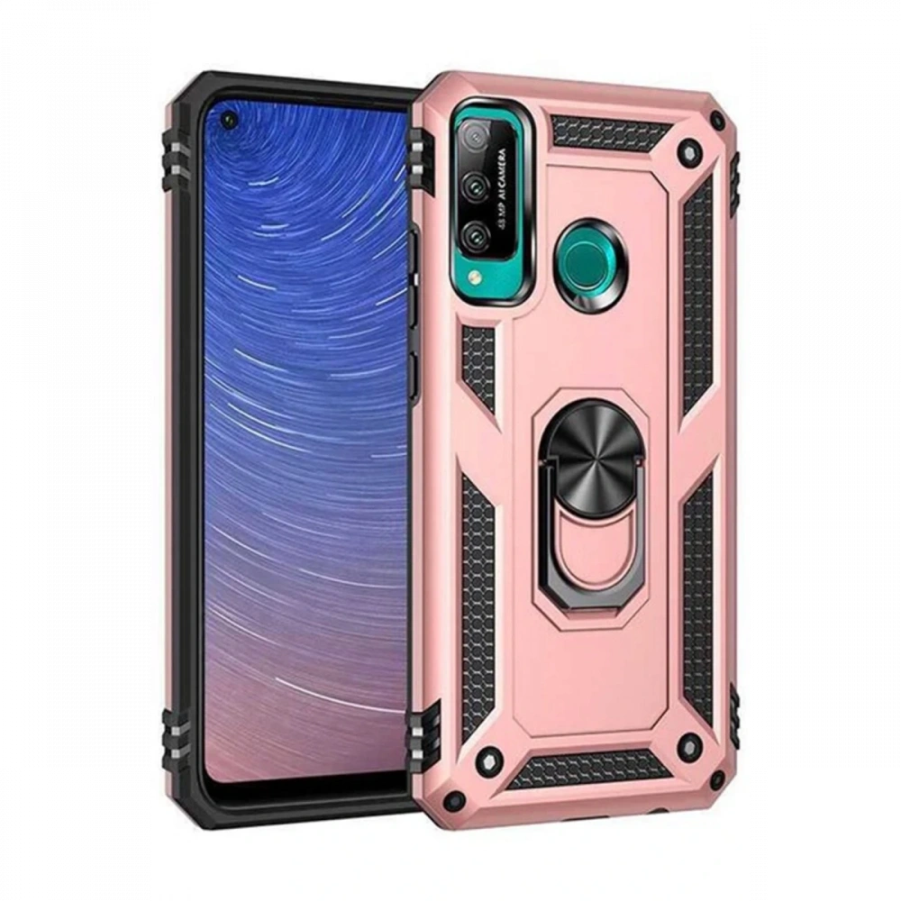 KILIFINI SEÇ - Huawei P40 Lite E Kılıf Sofya Yüzüklü Silikon Kapak