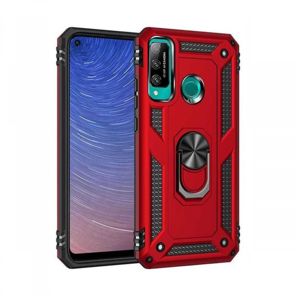 KILIFINI SEÇ - Huawei P40 Lite E Kılıf Sofya Yüzüklü Silikon Kapak