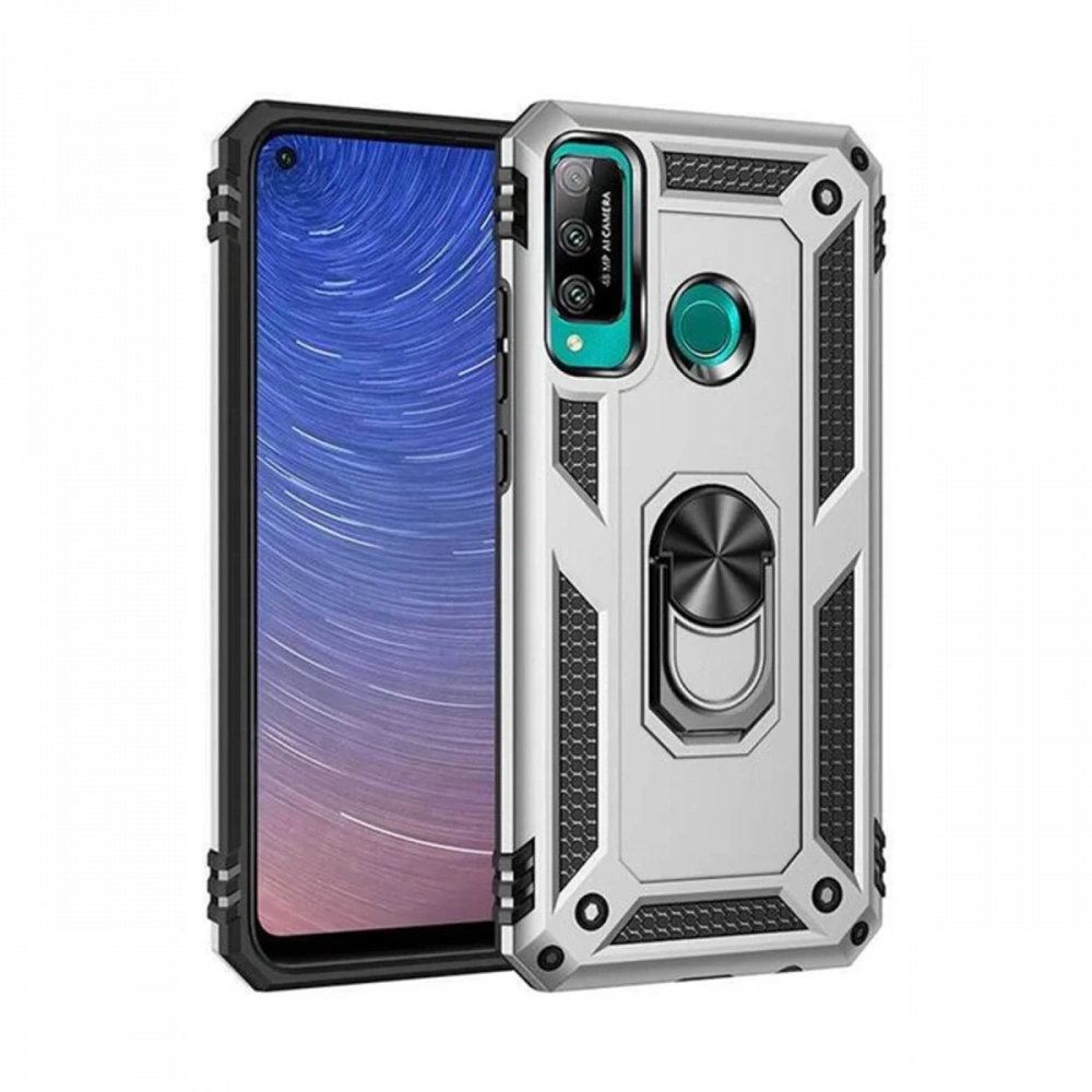 KILIFINI SEÇ - Huawei P40 Lite E Kılıf Sofya Yüzüklü Silikon Kapak