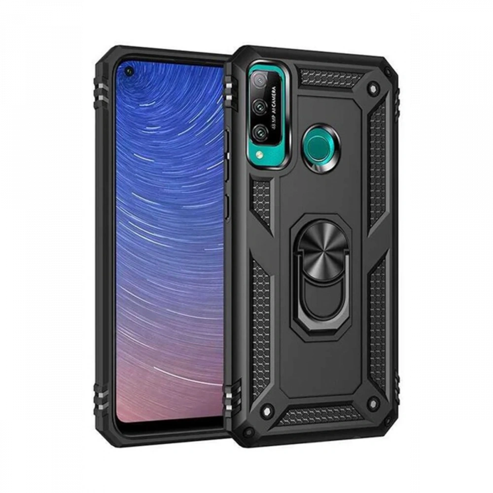 KILIFINI SEÇ - Huawei P40 Lite E Kılıf Sofya Yüzüklü Silikon Kapak