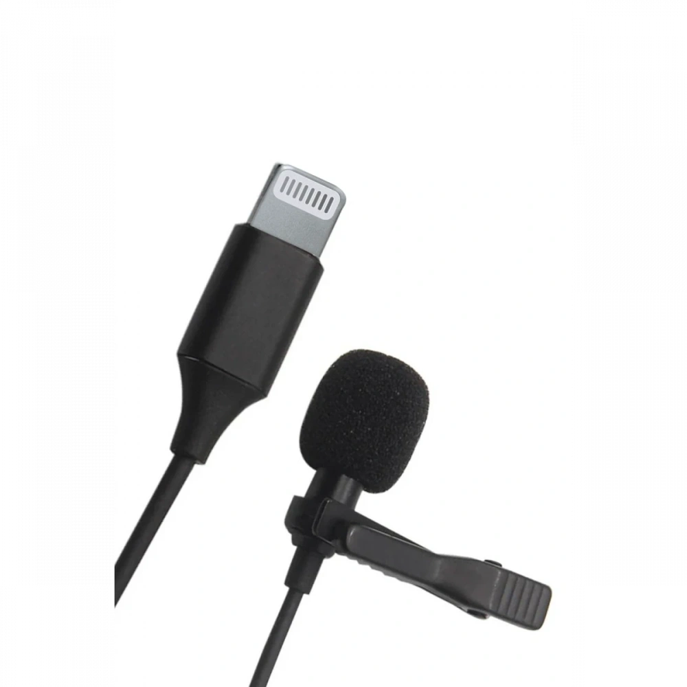 Newface Lightning 2 Metre Double Mikrofon - Siyah