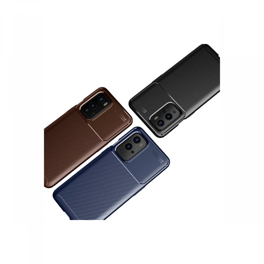 KILIFINI SEÇ - One Plus 9 Pro Kılıf Auto Focus Karbon Kapak