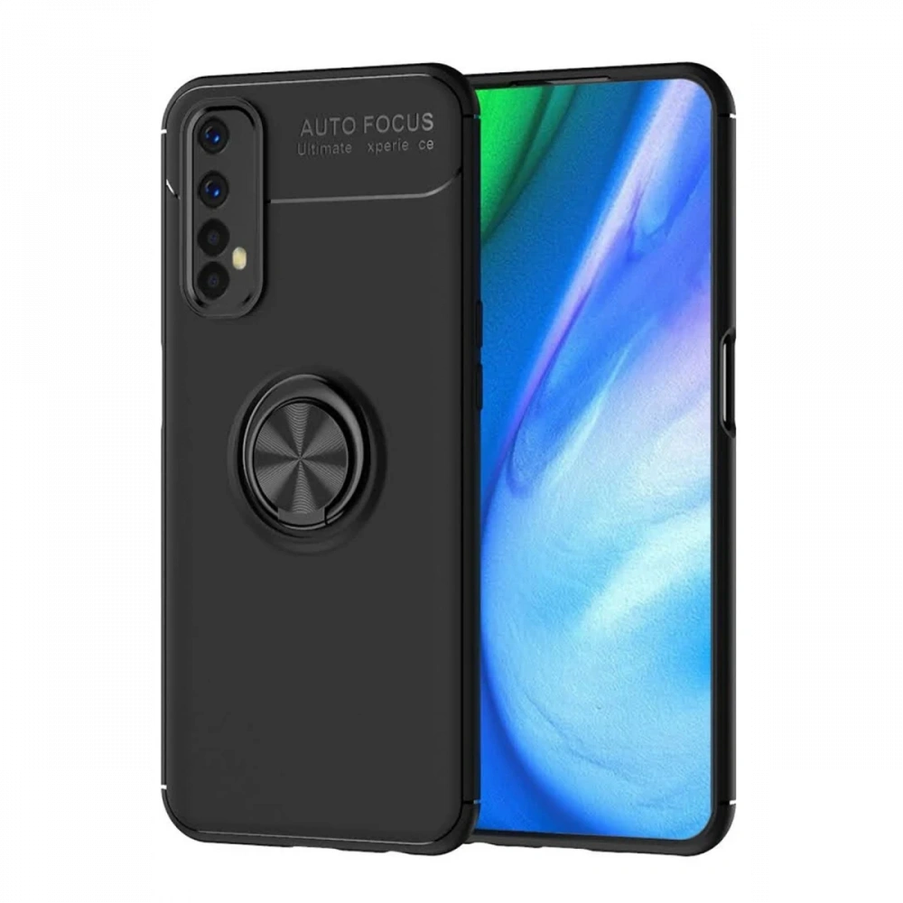 KILIFINI SEÇ - Realme 7 Kılıf Range Yüzüklü Silikon
