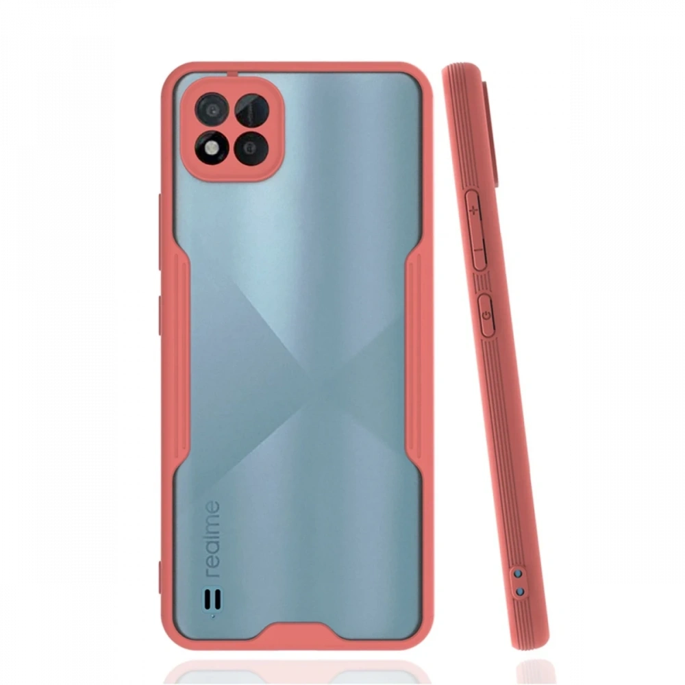 KILIFINI SEÇ - Realme C11 2021 Kılıf Platin Silikon