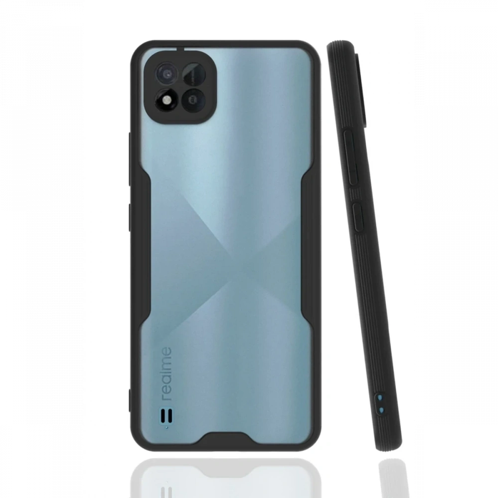 KILIFINI SEÇ - Realme C11 2021 Kılıf Platin Silikon