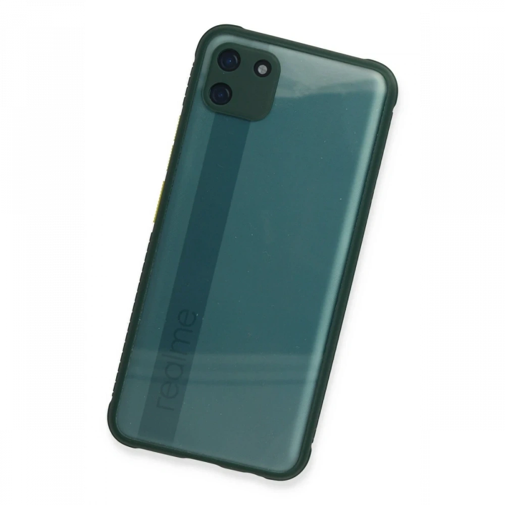 KILIFINI SEÇ - Realme C11 Kılıf Miami Şeffaf Silikon