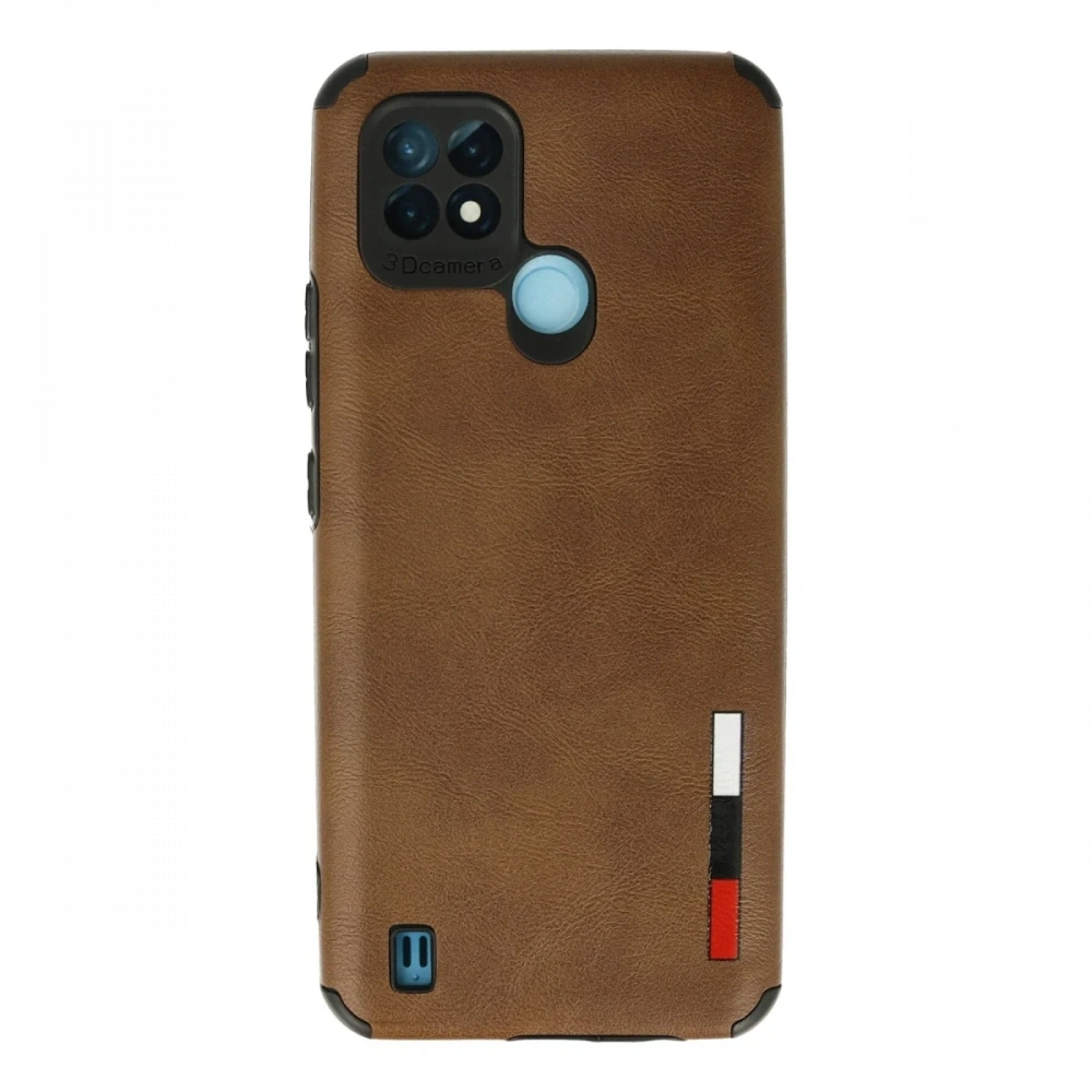 KILIFINI SEÇ - Realme C21 Kılıf Loop Deri Silikon