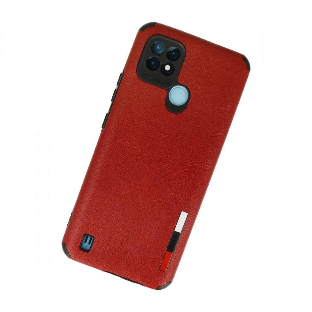 KILIFINI SEÇ - Realme C21 Kılıf Loop Deri Silikon