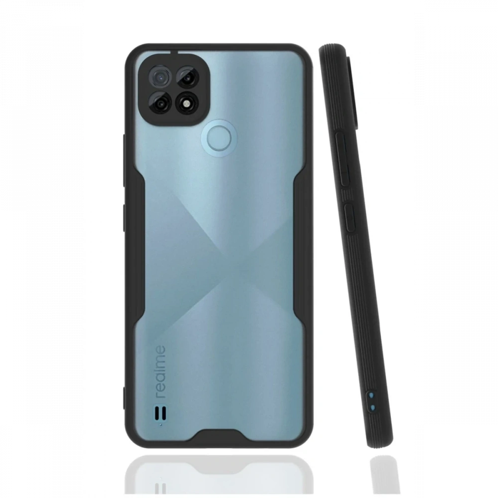 KILIFINI SEÇ - Realme C21 Kılıf Platin Silikon