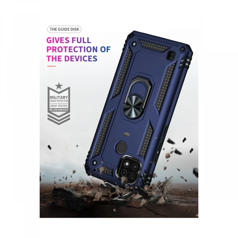 KILIFINI SEÇ - Realme C21 Kılıf Sofya Yüzüklü Silikon Kapak