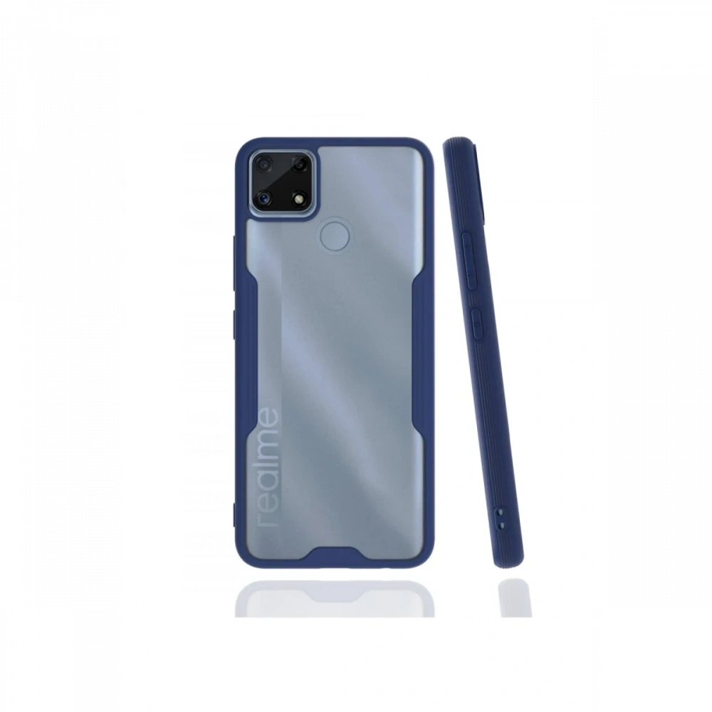 Newface Realme C25 Kılıf Platin Silikon