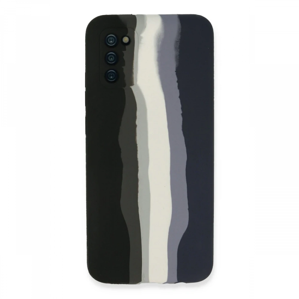 Newface Samsung Galaxy A03S Kılıf Ebruli Lansman Silikon