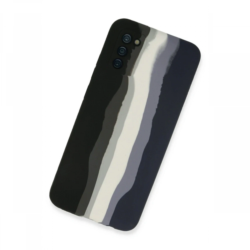 Newface Samsung Galaxy A03S Kılıf Ebruli Lansman Silikon