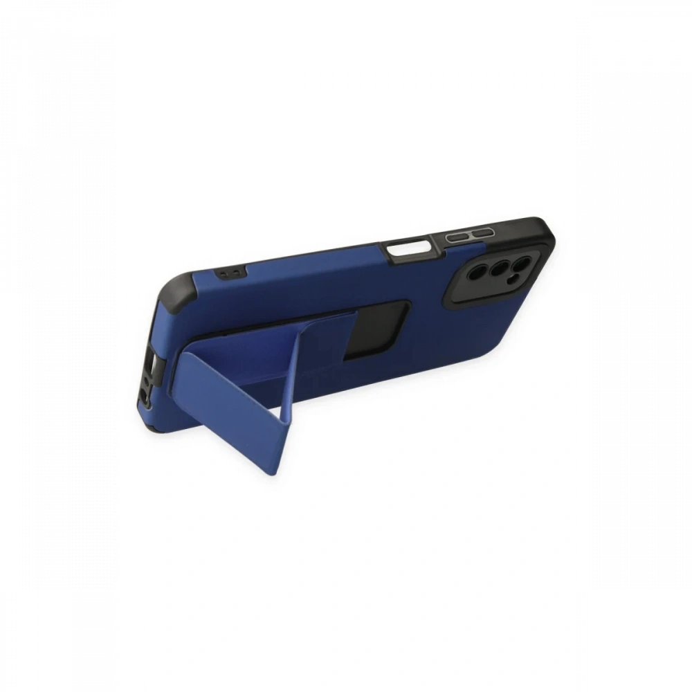 KILIFINI SEÇ - Samsung Galaxy A03S Kılıf Mega Standlı Silikon