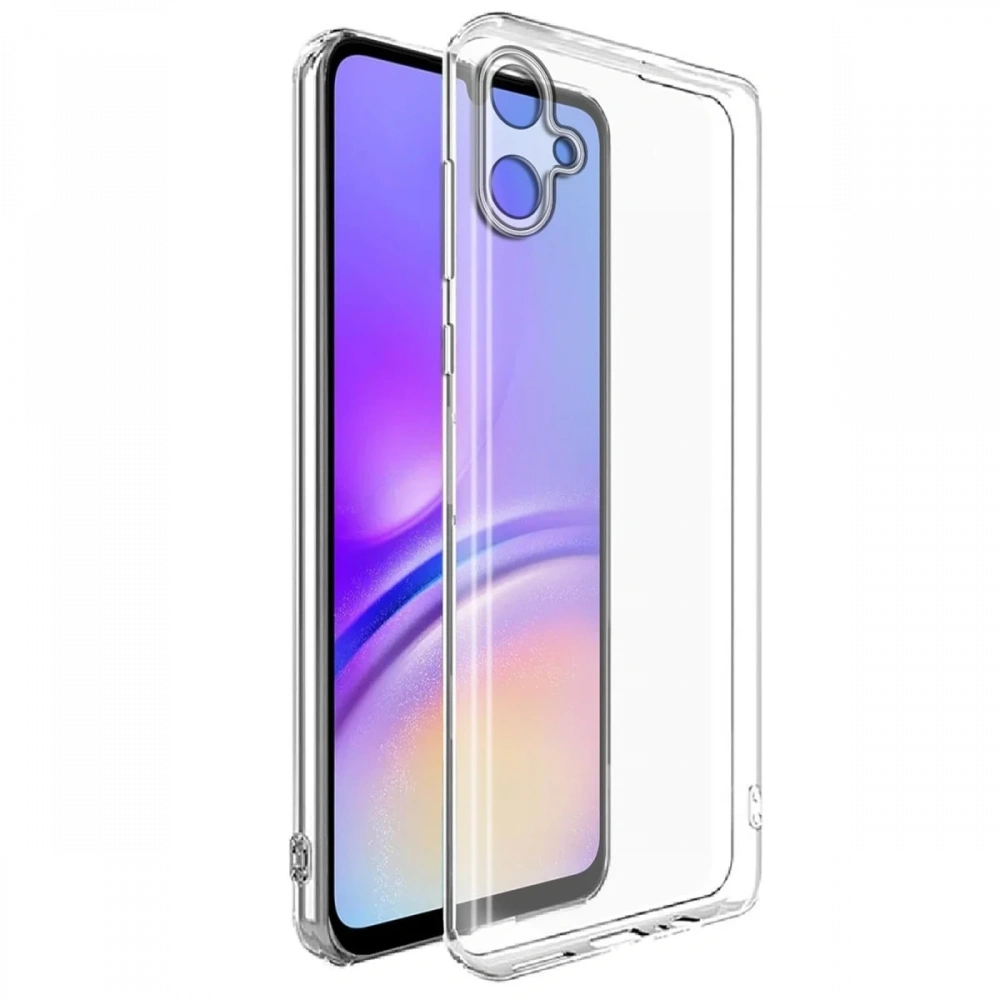 Newface Samsung Galaxy A07 4G Lüx Şeffaf Silikon - Şeffaf