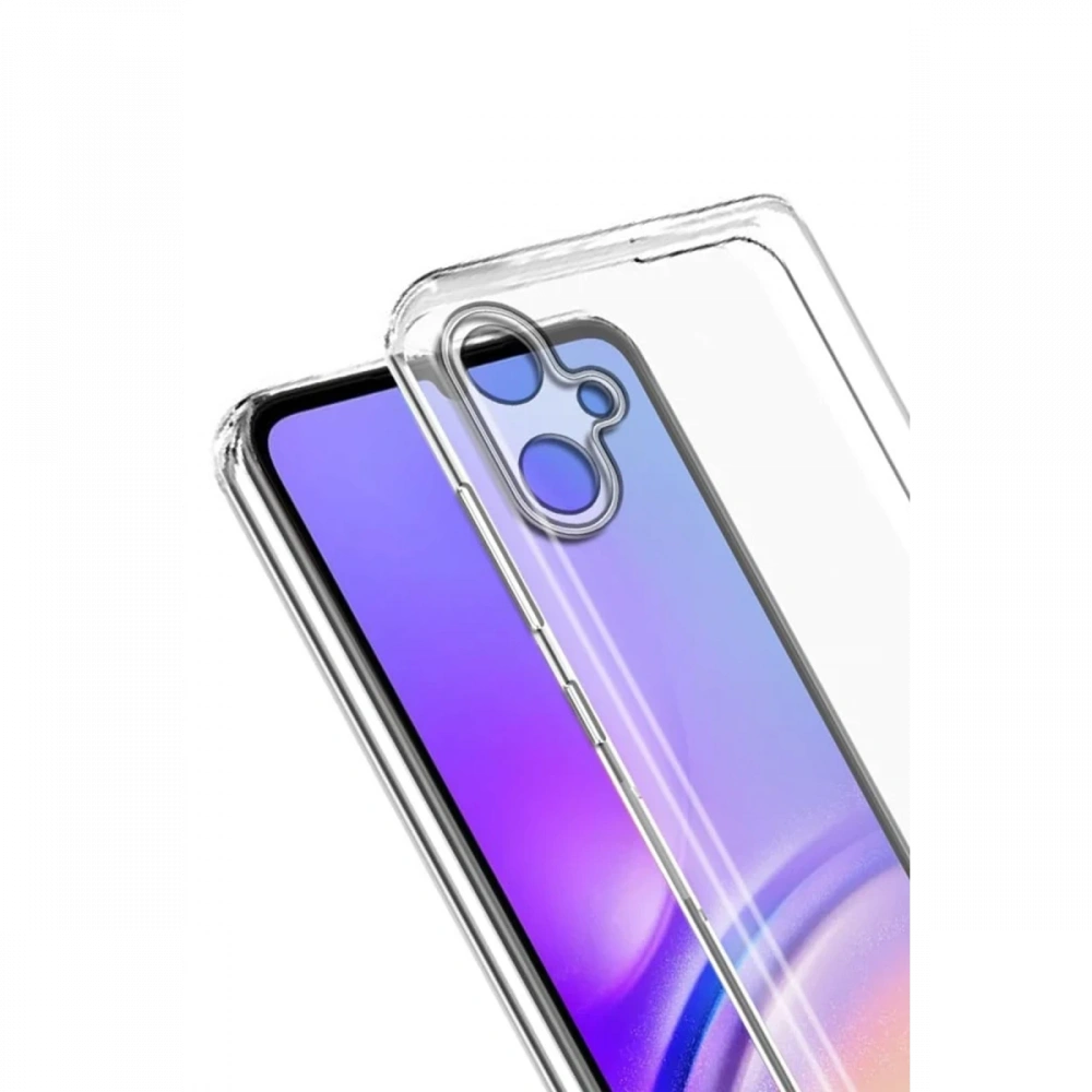 Newface Samsung Galaxy A07 4G Lüx Şeffaf Silikon - Şeffaf