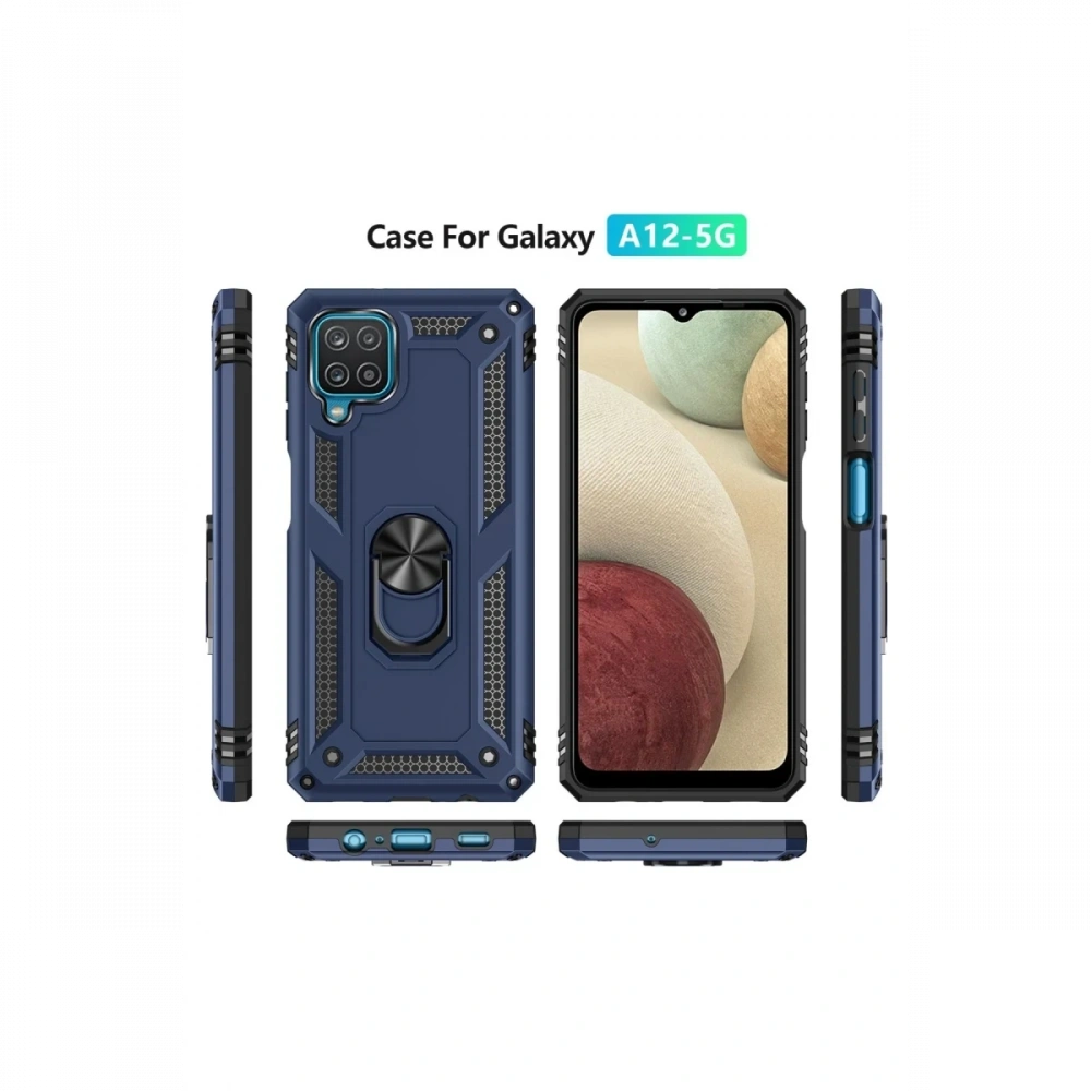 KILIFINI SEÇ - Samsung Galaxy A22 Kılıf Sofya Yüzüklü Silikon Kapak