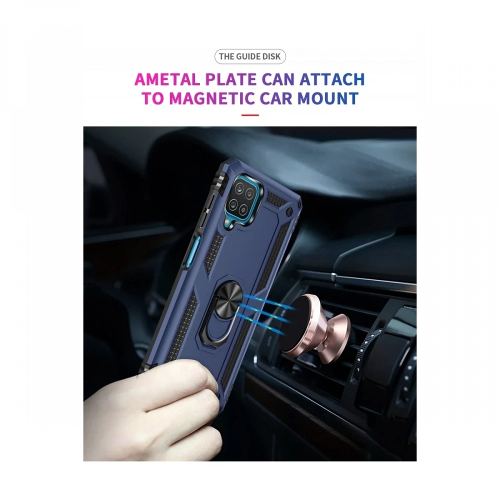 KILIFINI SEÇ - Samsung Galaxy A22 Kılıf Sofya Yüzüklü Silikon Kapak