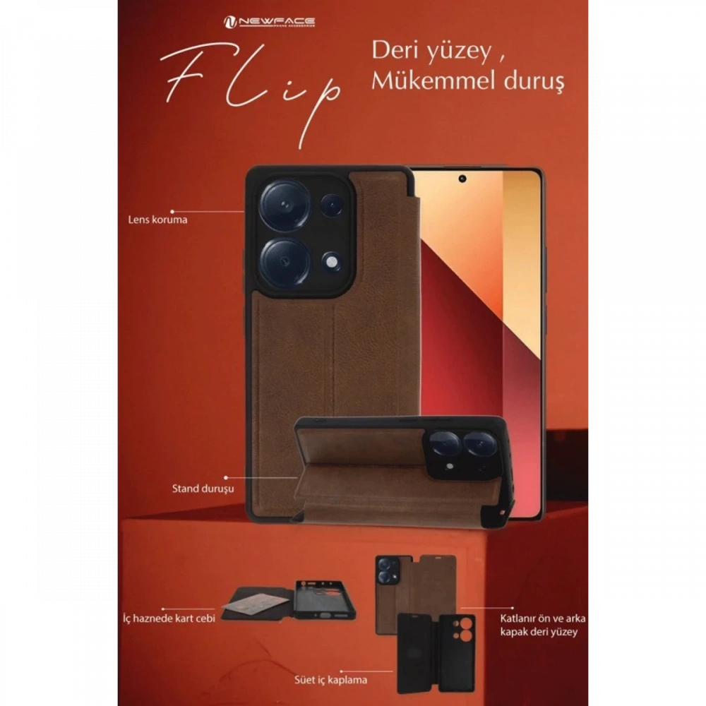 Newface Samsung Galaxy A26 Kılıf Flip Cover
