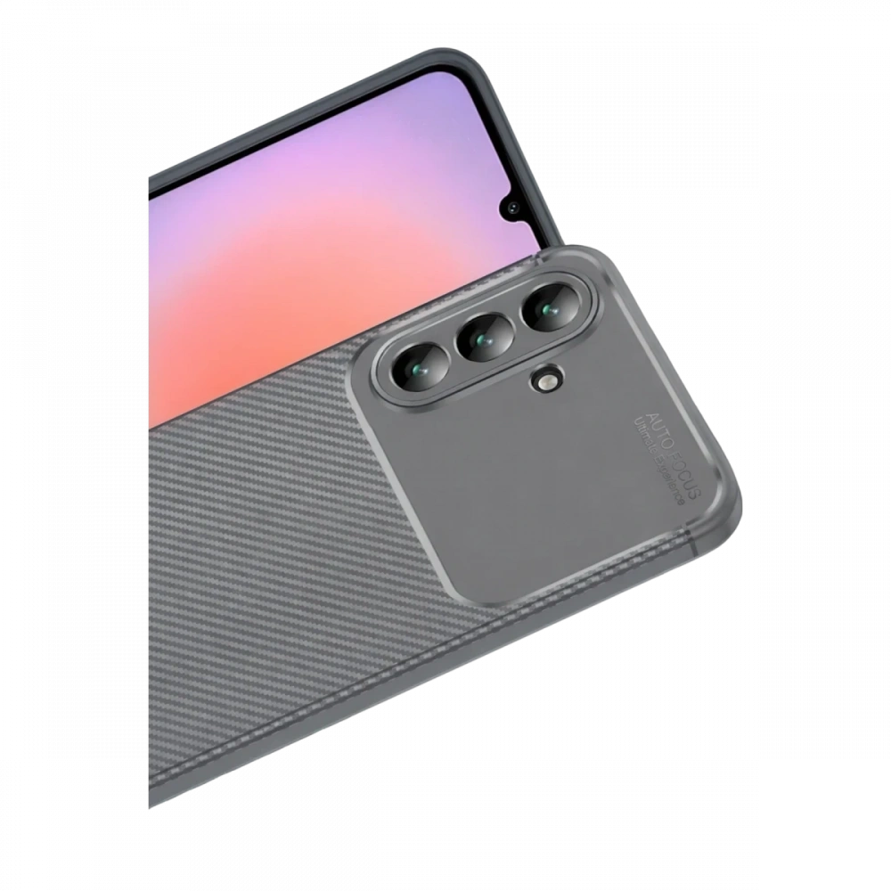 Newface Samsung Galaxy A57 5G Auto Focus Karbon Kapak