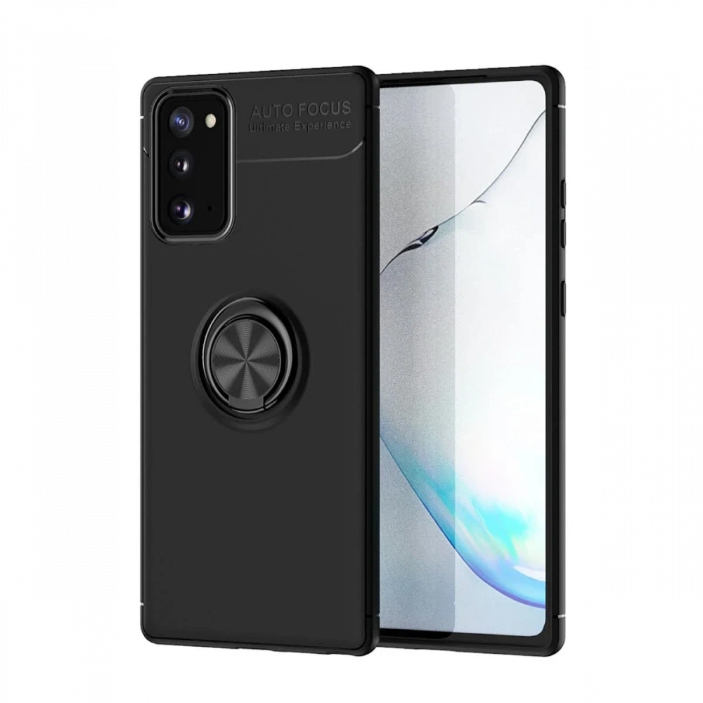 KILIFINI SEÇ - Samsung Galaxy Note 20 Kılıf Range Yüzüklü Silikon