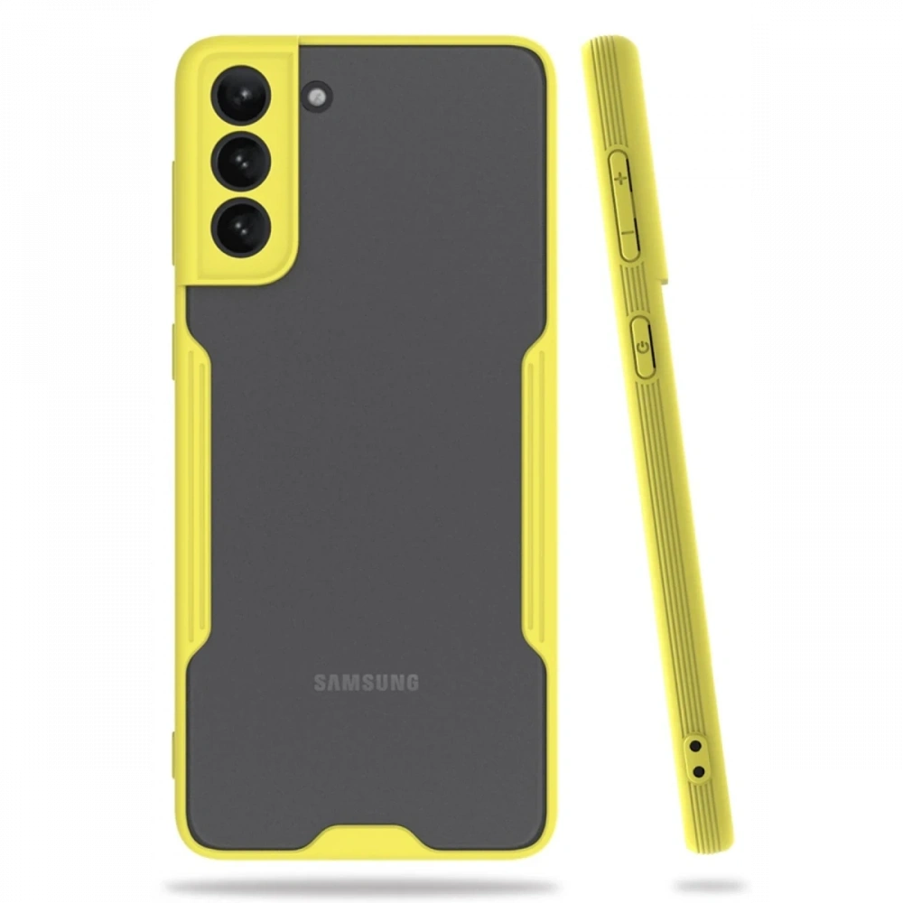 KILIFINI SEÇ - Samsung Galaxy S21 Plus Kılıf Platin Silikon