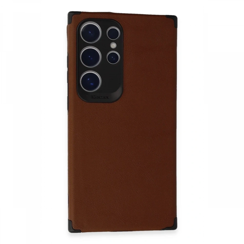 Newface Samsung Galaxy S24 Ultra Kılıf Loop Deri Silikon