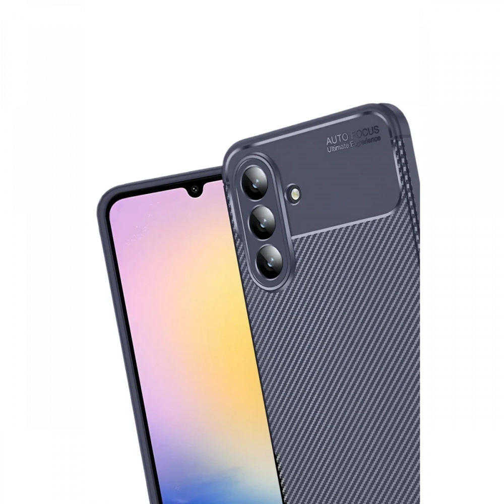 Newface Samsung Galaxy S25 FE Auto Focus Karbon Kapak