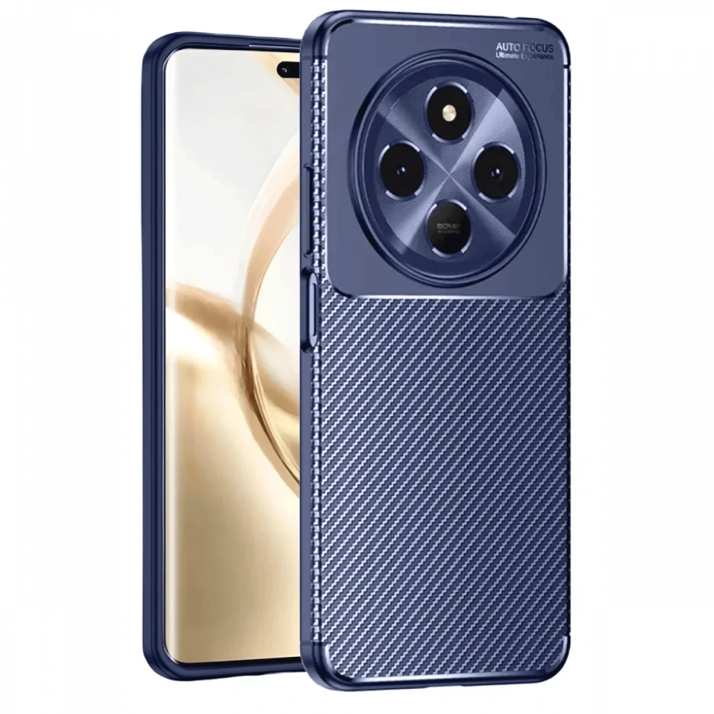 Newface Tecno Spark 30 Kılıf Auto Focus Karbon Kapak