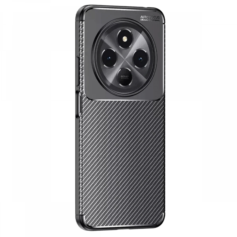 Newface Tecno Spark 30 Kılıf Auto Focus Karbon Kapak