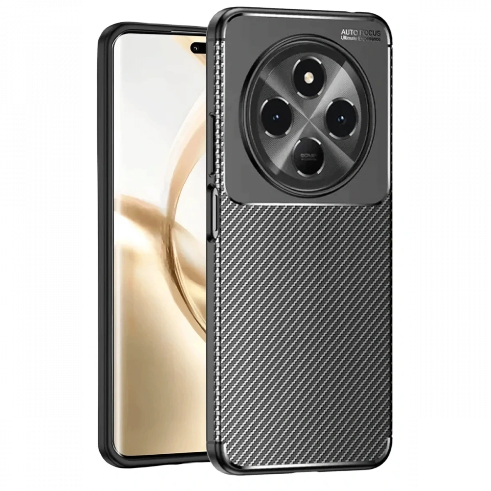 Newface Tecno Spark 30C Kılıf Auto Focus Karbon Kapak