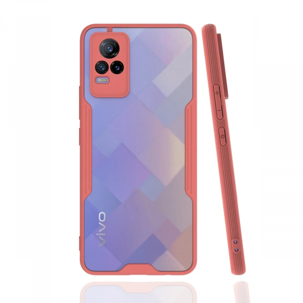 KILIFINI SEÇ - Vivo V21e Kılıf Platin Silikon