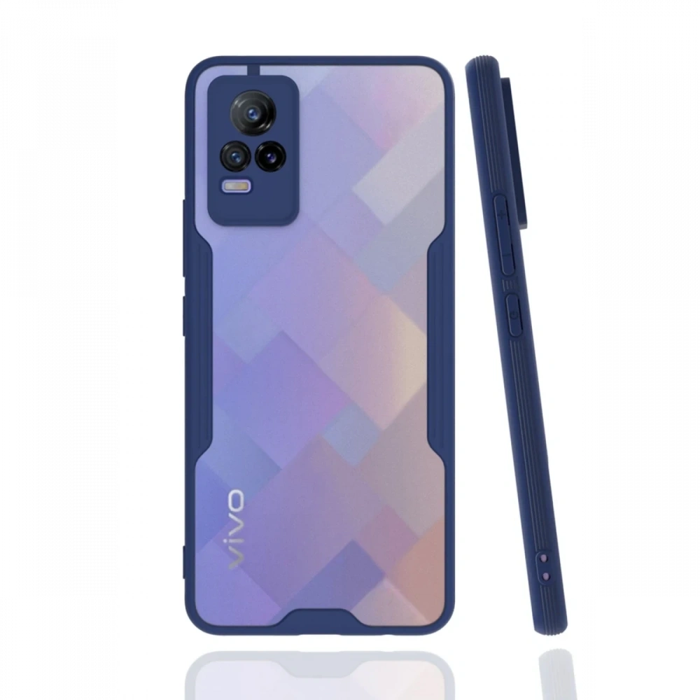 KILIFINI SEÇ - Vivo V21e Kılıf Platin Silikon