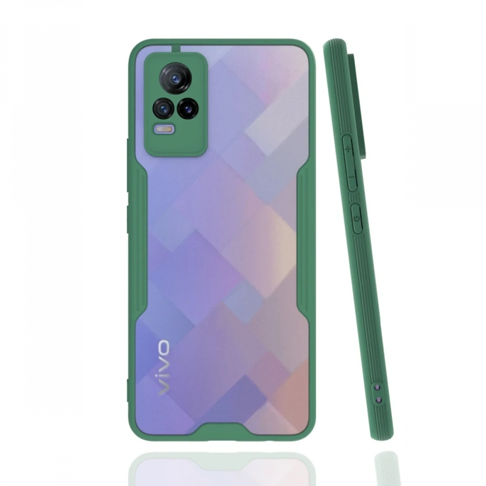 KILIFINI SEÇ - Vivo V21e Kılıf Platin Silikon