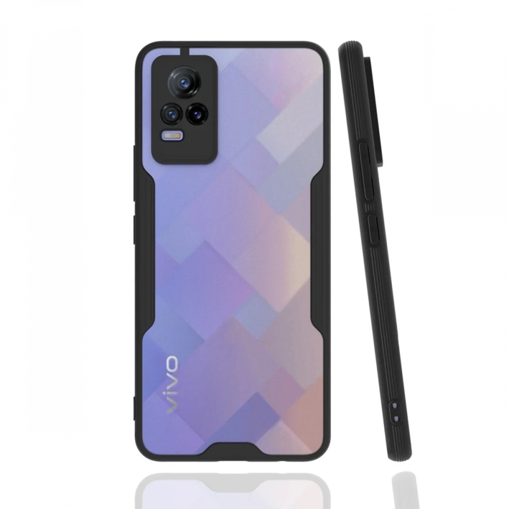 KILIFINI SEÇ - Vivo V21e Kılıf Platin Silikon