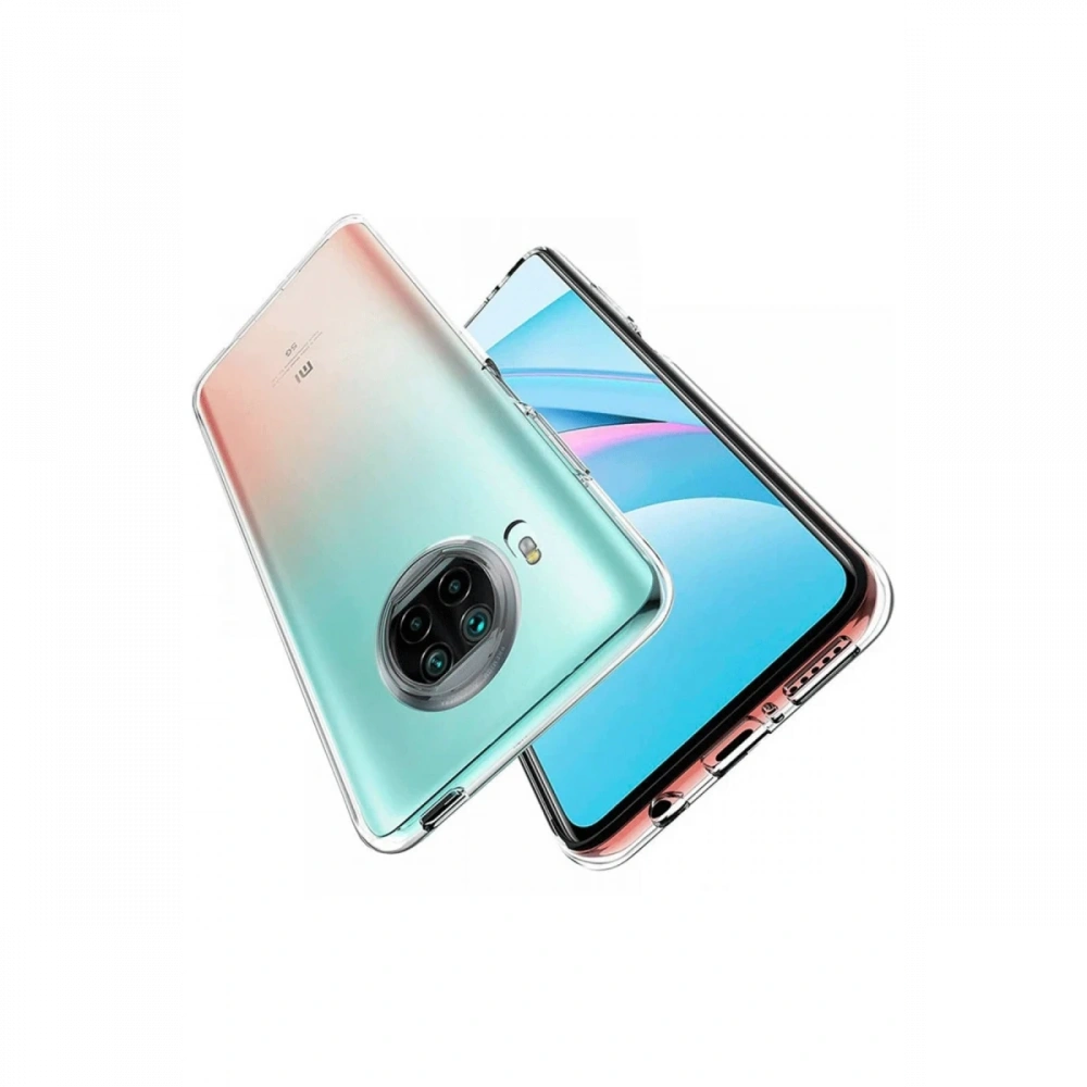 Newface Xiaomi Mi 10T Lite Kılıf Lüx Şeffaf Silikon