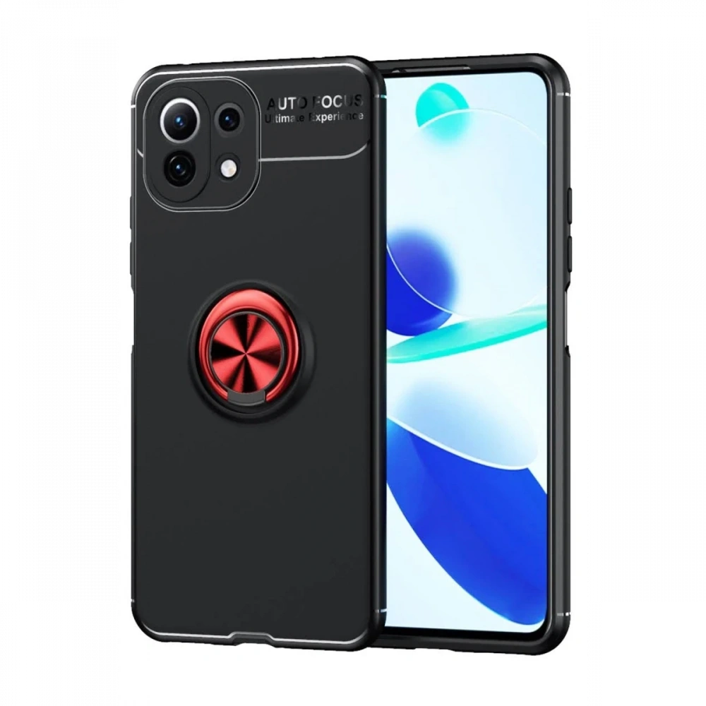 KILIFINI SEÇ - Xiaomi Mİ 11 Lite Kılıf Range Yüzüklü Silikon