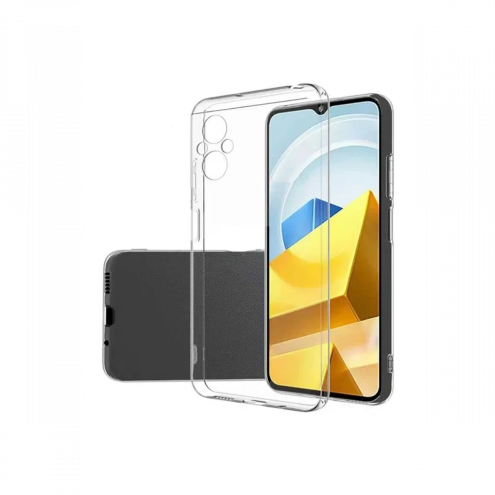 KILIFINI SEÇ - Xiaomi Poco M5 Kılıf Lüx Şeffaf Silikon